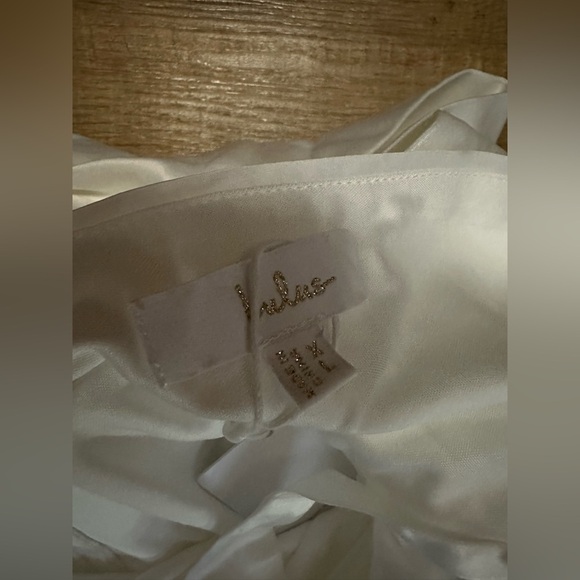 Lulus Blissfully Beloved Ivory Backless A-Line Bow Maxi Dress - Picture 4 of 5